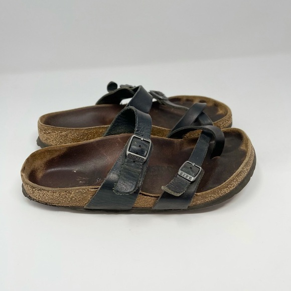Birkenstock Sandals Mayari Slip On Leather - Picture 1 of 10